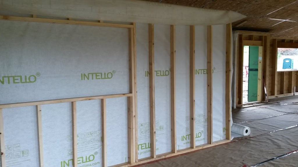 Double Wall Construction - Rochester Passive House